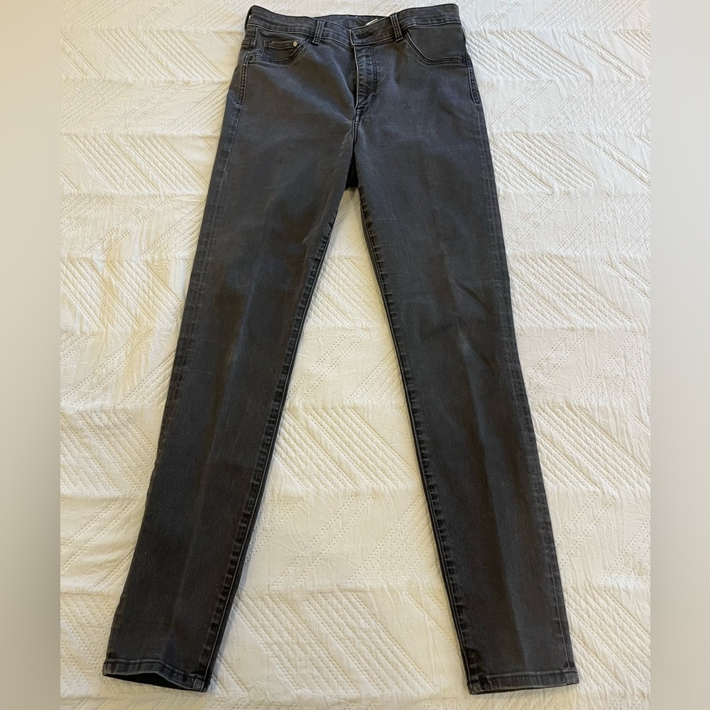 H&M Women's washout Black Jeans
